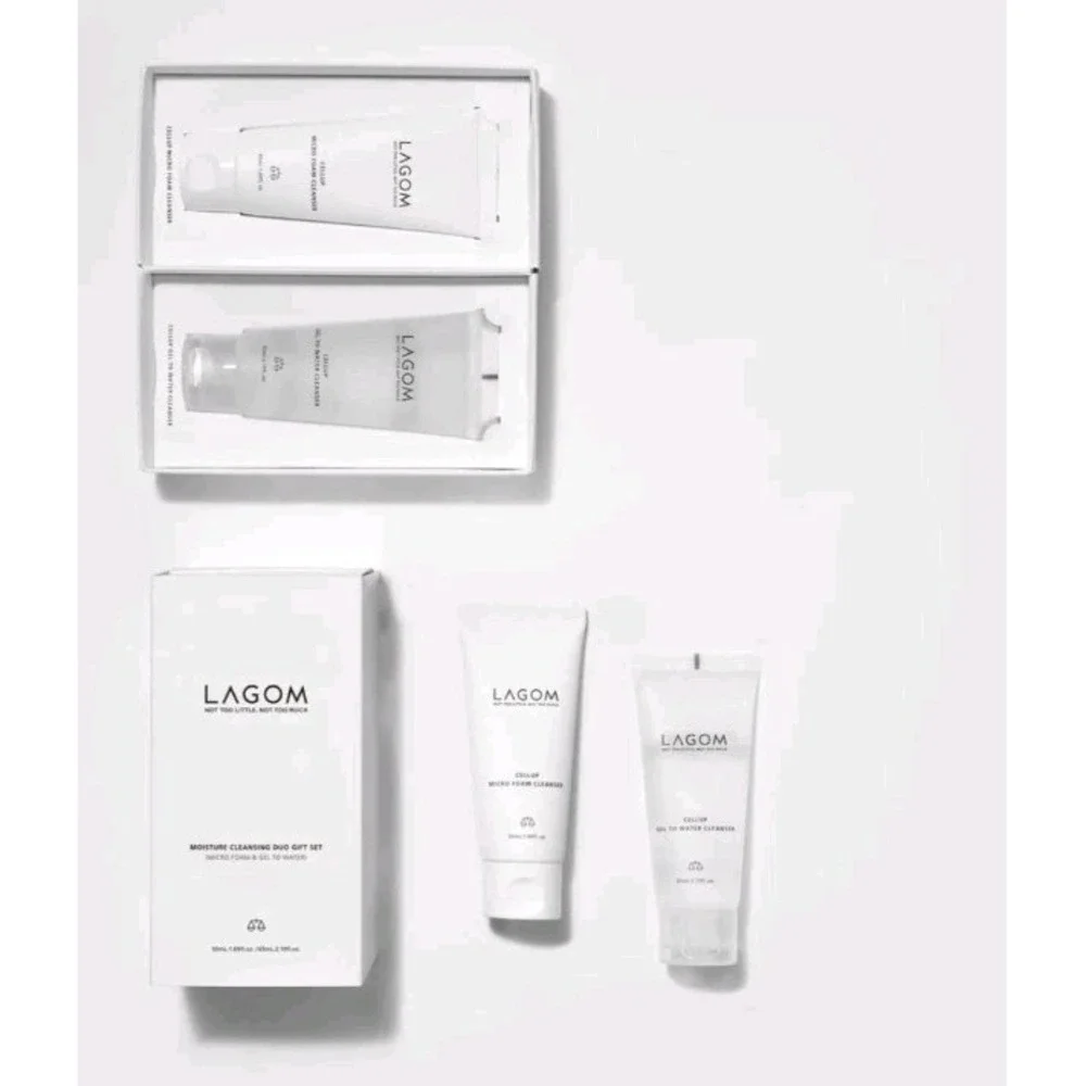 Lagom Cellus Cleanser,‎ Mist Toner & Moisture Cream Set Healthy PH Level